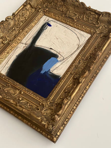 Black & Cobalt in Oil