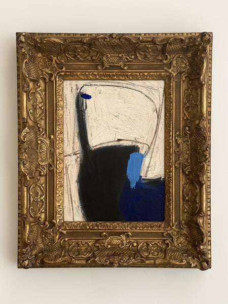 Black & Cobalt in Oil