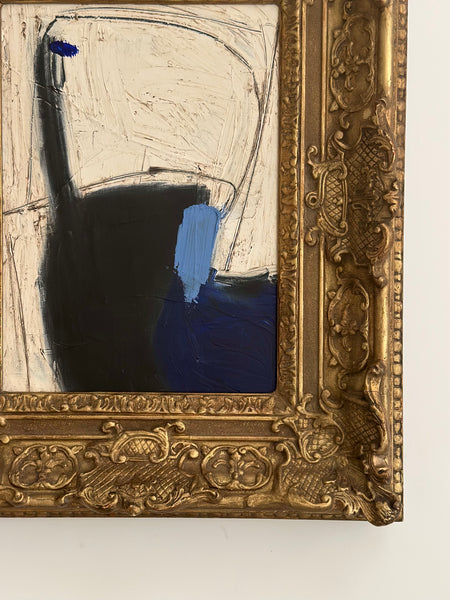 Black & Cobalt in Oil