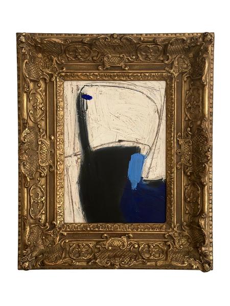 Black & Cobalt in Oil