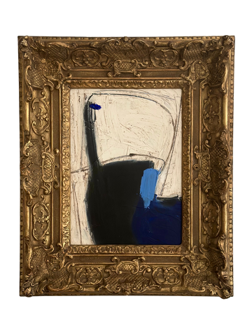 Black & Cobalt in Oil