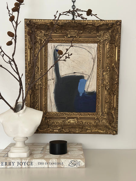 Black & Cobalt in Oil