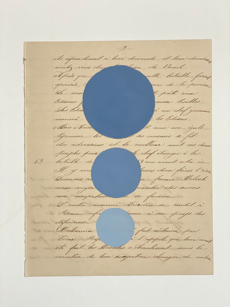 Cercle bleu No. 2